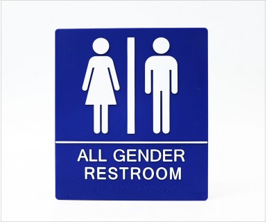 All Gender Restroom ADA Wall Sign