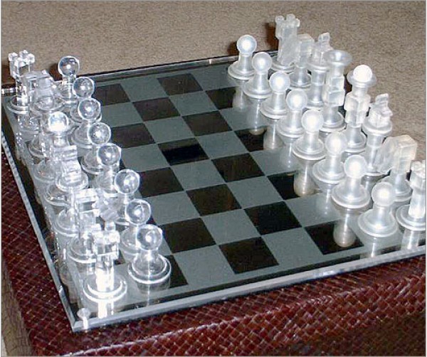 Acrylic Chess Set