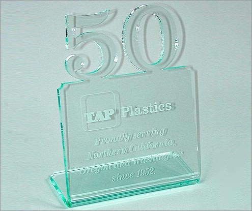 Custom Designed Plaques : TAP Plastics