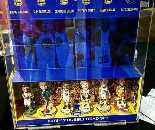 Custom Bobblehead Display