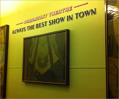 Paramount Theatre Sign