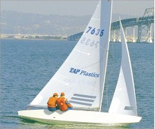 Racing Sailboat