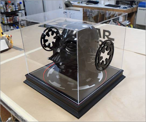Darth Vader Helmet Display Case