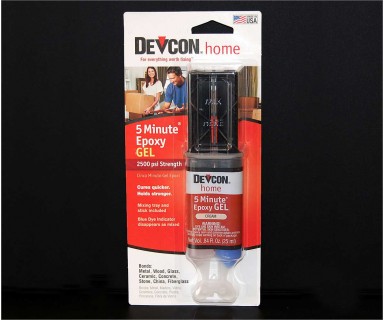 Devcon 5 Minute Epoxy Gel 0.84 oz Devcon 5 Minute Epoxy Gel 0.84 oz