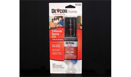 Devcon 5-Minute Epoxy Bonding Gel - TAP Plastics : TAP Plastics