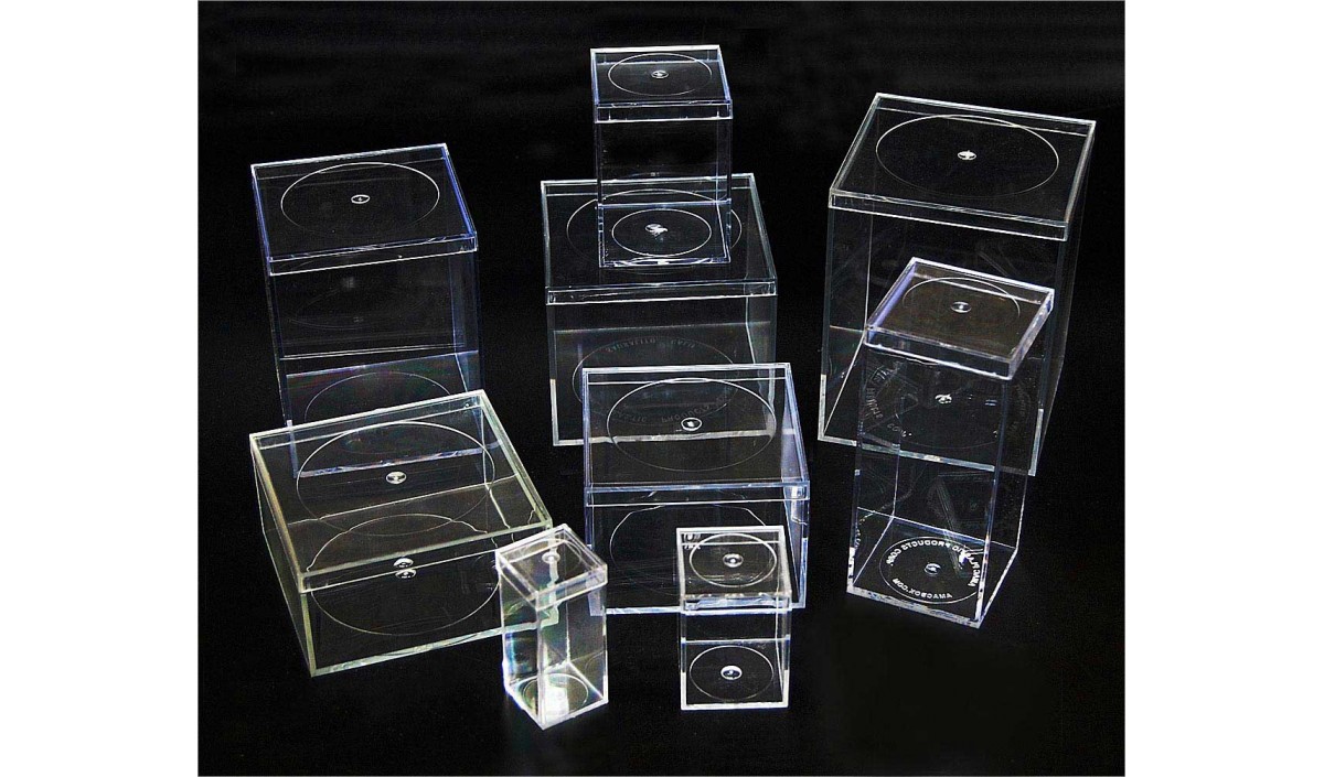 Transparent Plastic Square Container