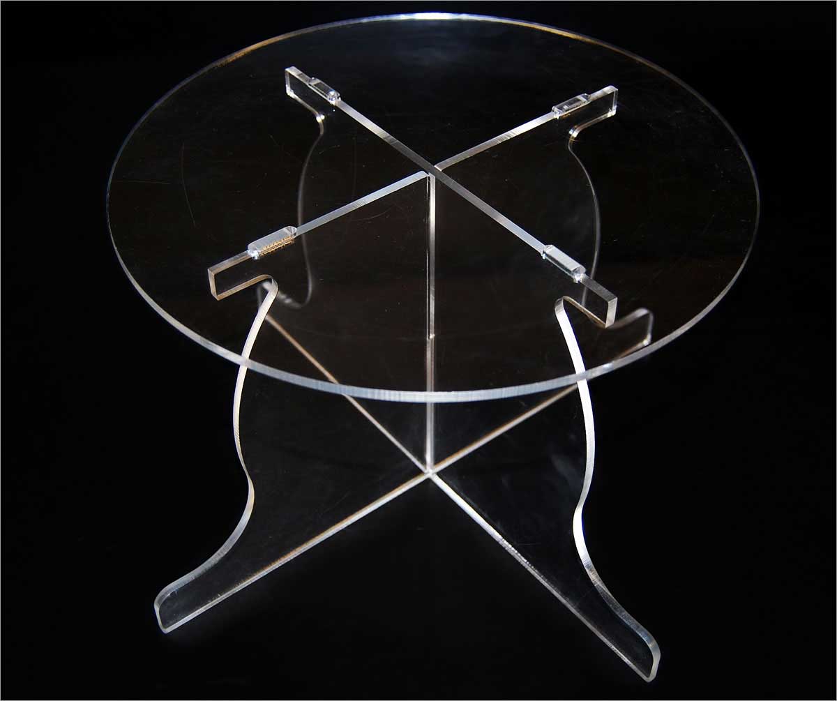 Clear Acrylic Cake Stands, Plastic Cake Display Holder