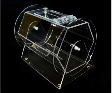 Clear Acrylic Raffle Bin