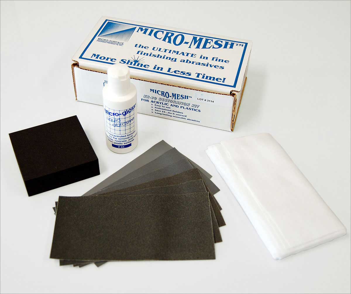 Acrylic/Plastic Restoral Kit