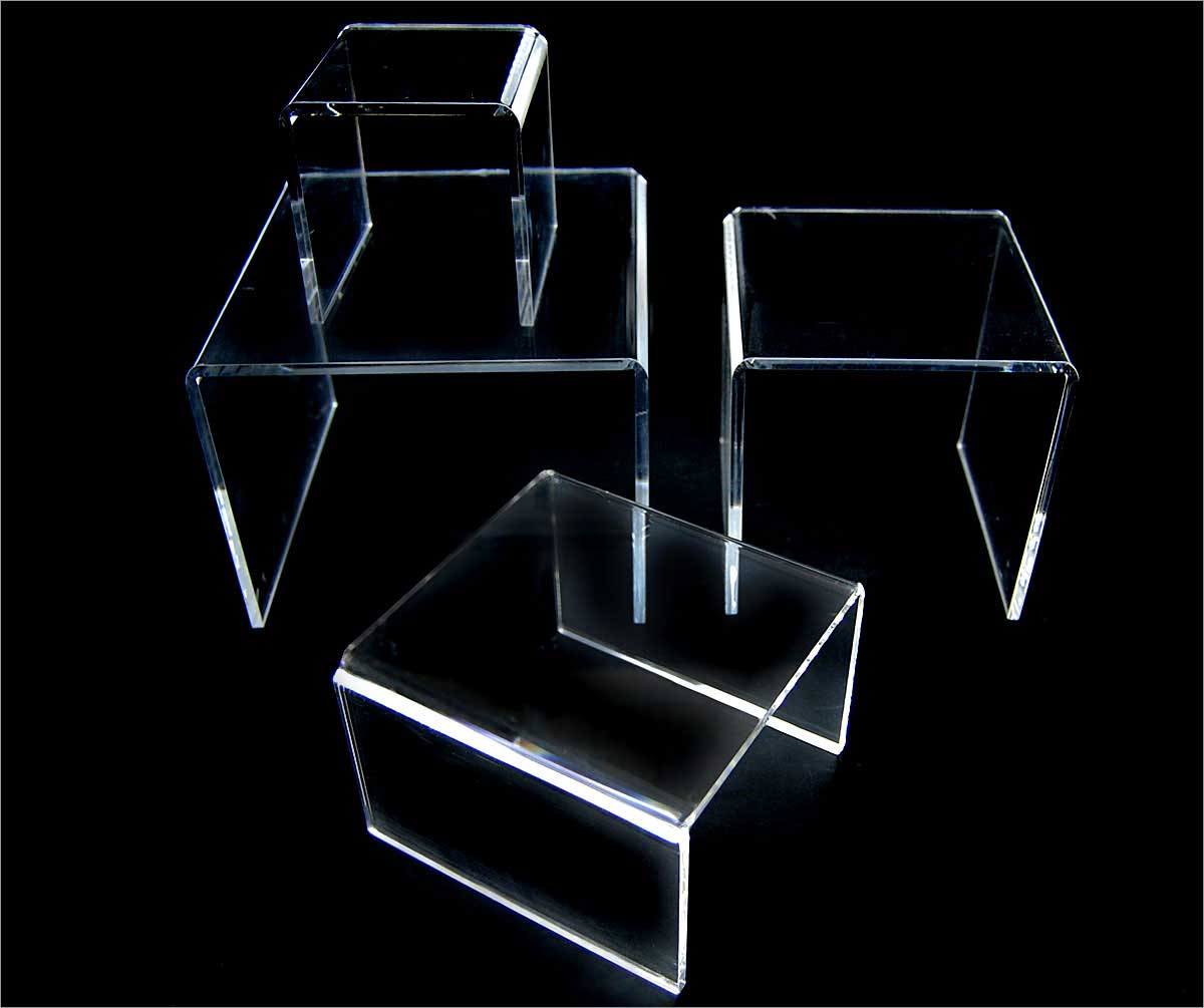 Clear Acrylic Risers