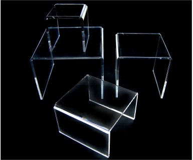 Clear Acrylic Risers