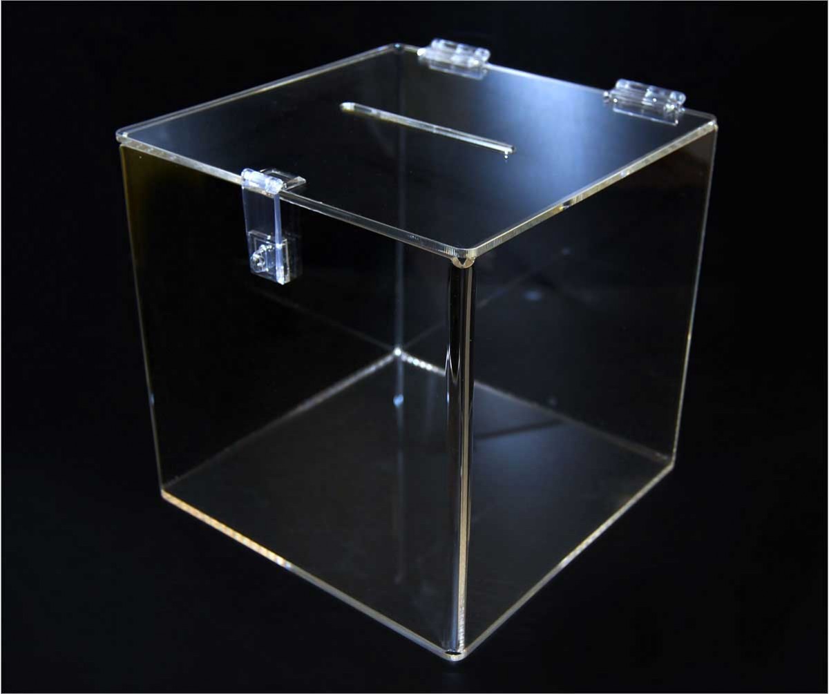 Acrylic Ballot Box - Large