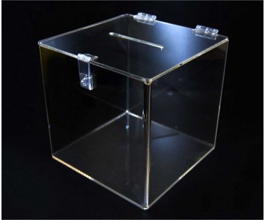 Acrylic Ballot Box - Large