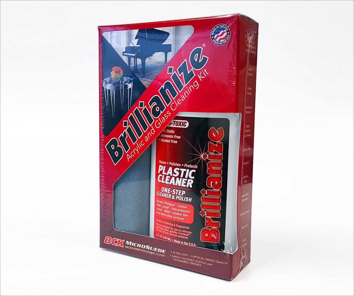 Brillianize Plastic & Glass Cleaning Kit