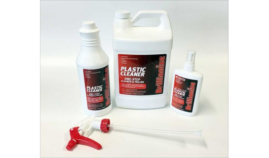 Brillianize Plastic And Glass Cleaner And Polish