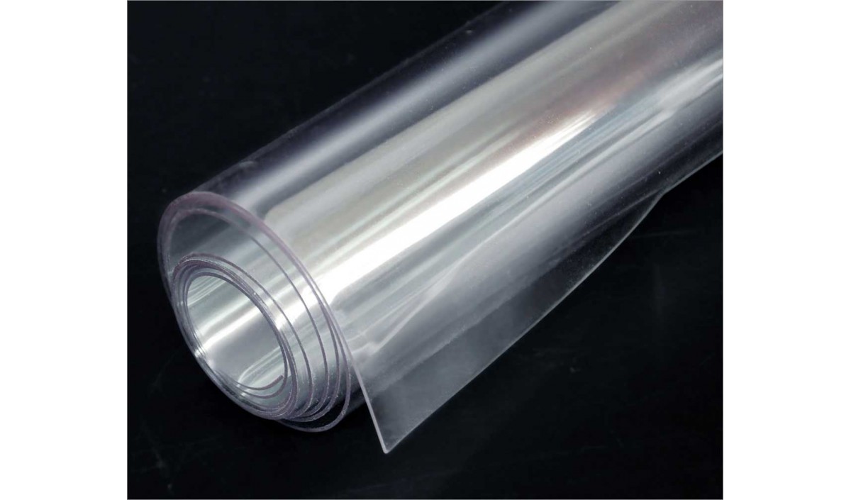 Clear Vinyl Rolls | Clear Vinyl UV .030 x 54 in per Running yd