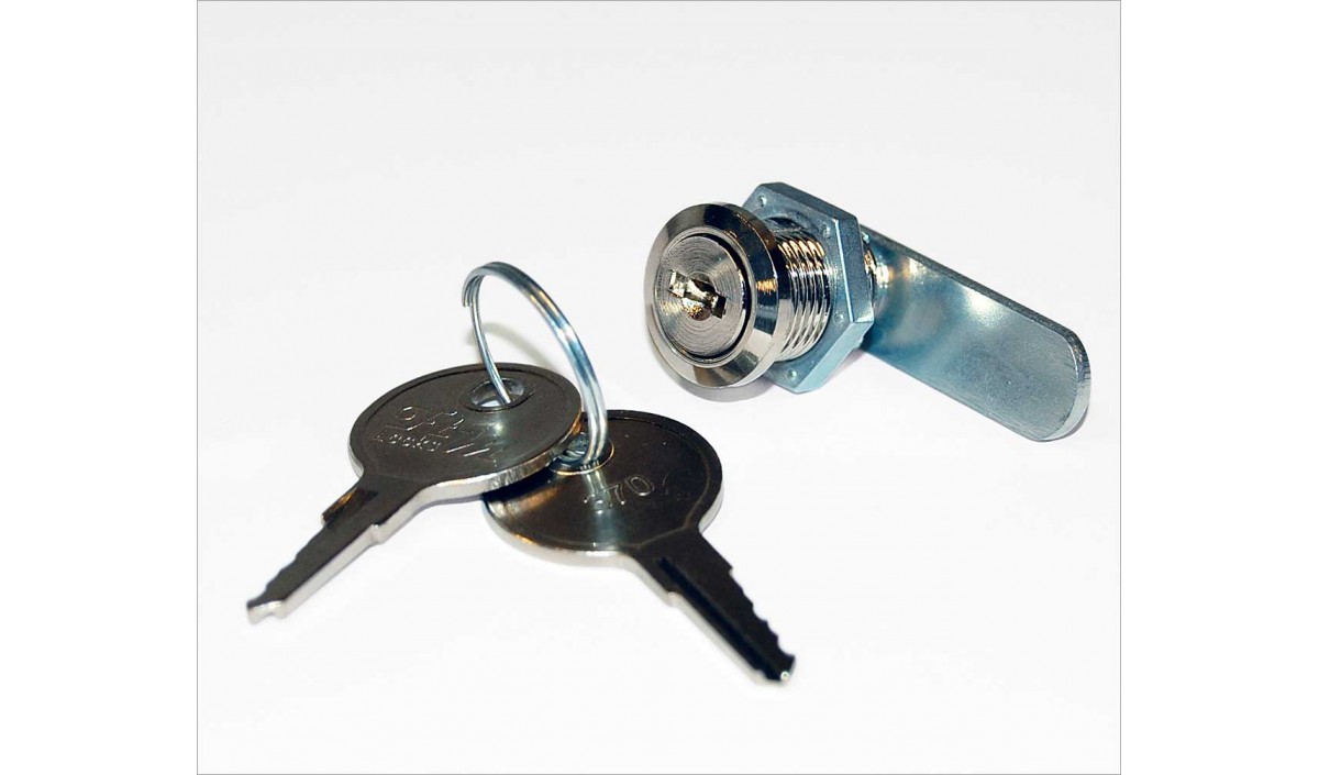 Mini Chrome Cam Lock TAP Plastics