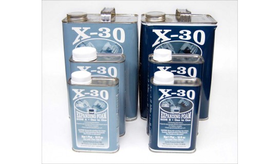 X-30 Polyurethane Foam, 1/2 gallon kit