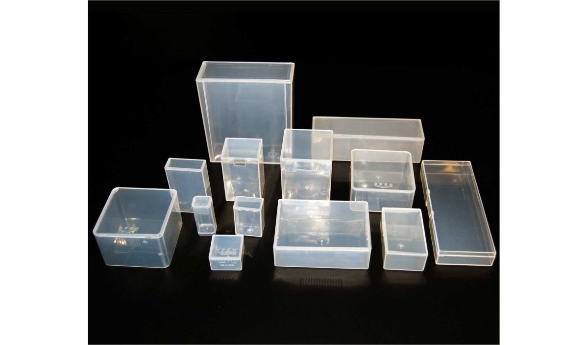 Flex-Hinge Plastic Box : TAP Plastics