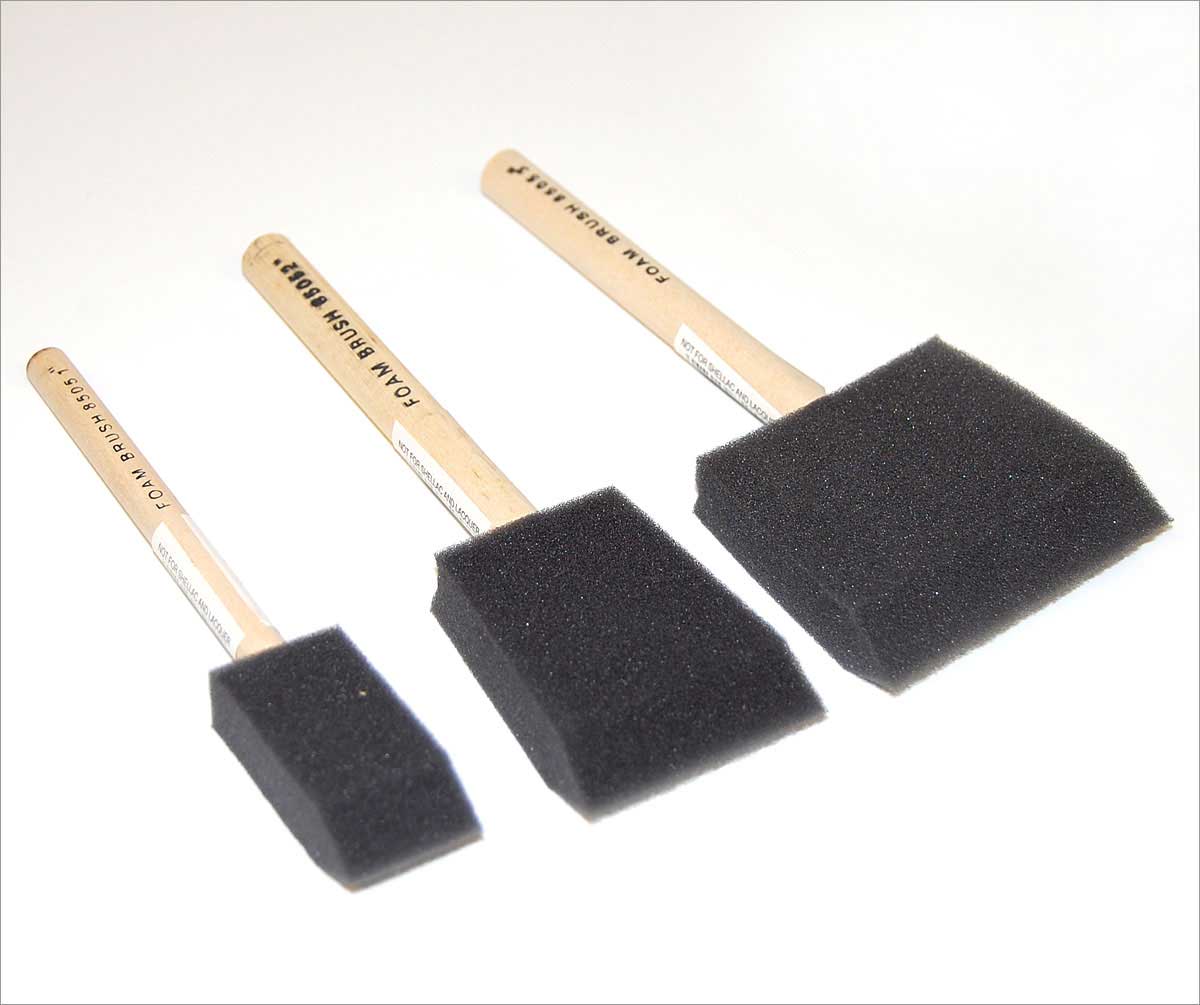 Foam Brushes