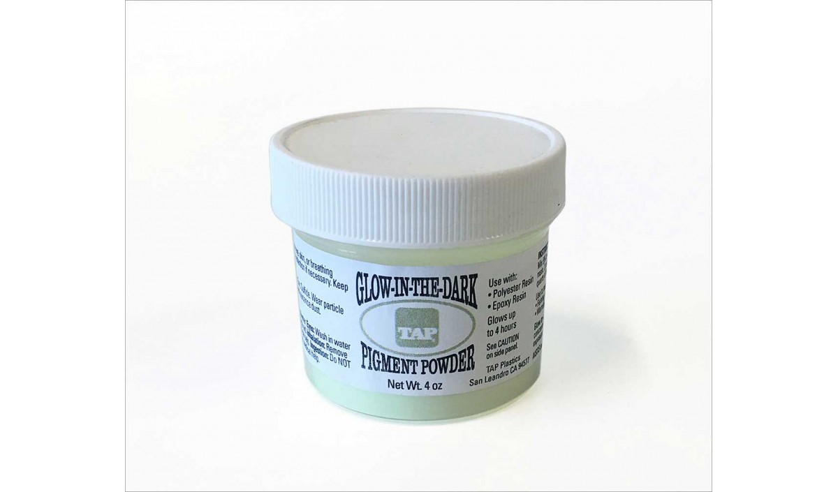 TAP Glow in the Dark Pigment Powder : TAP Plastics