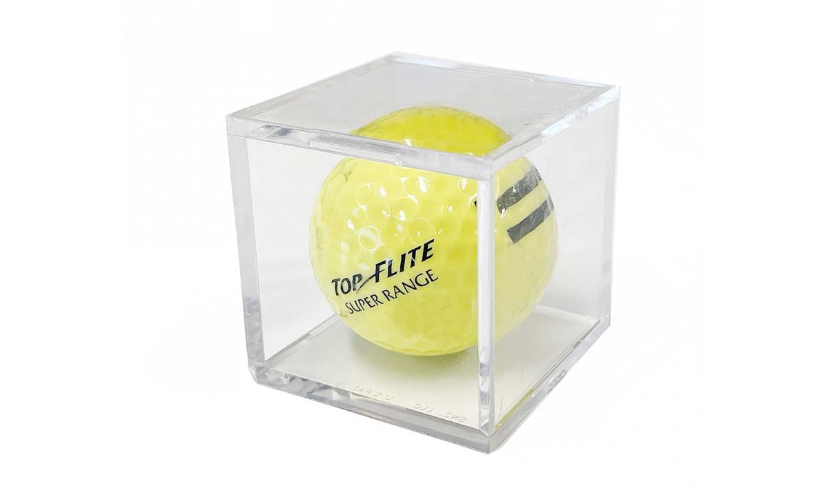 BallQube Styrene Golf Ball Display Case (Pkg of 6) : TAP Plastics