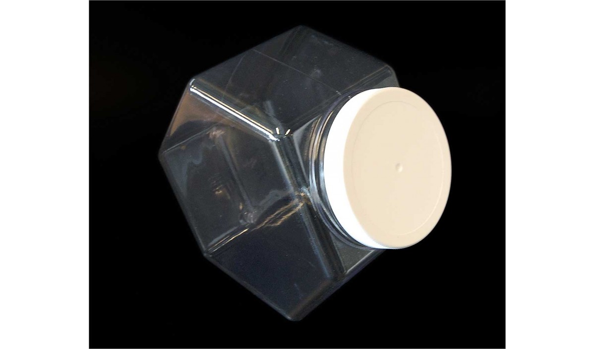 Plastic Hexagon Storage Container TAP Plastics