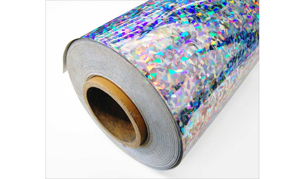 Self-Adhesive Holographic Films | Holographic Film Crystals 12 Inches Wide per Foot