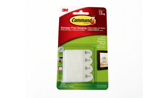 Command™ Small Picture Hanging Strips : TAP Plastics