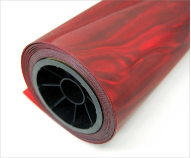 Illusion Film Roll: Red Silky Moire