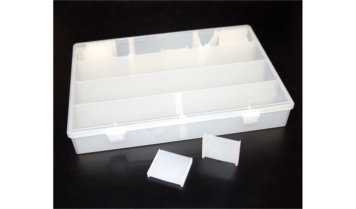 Adjustable Organizer Box Infinite Divider System TAP Plastics