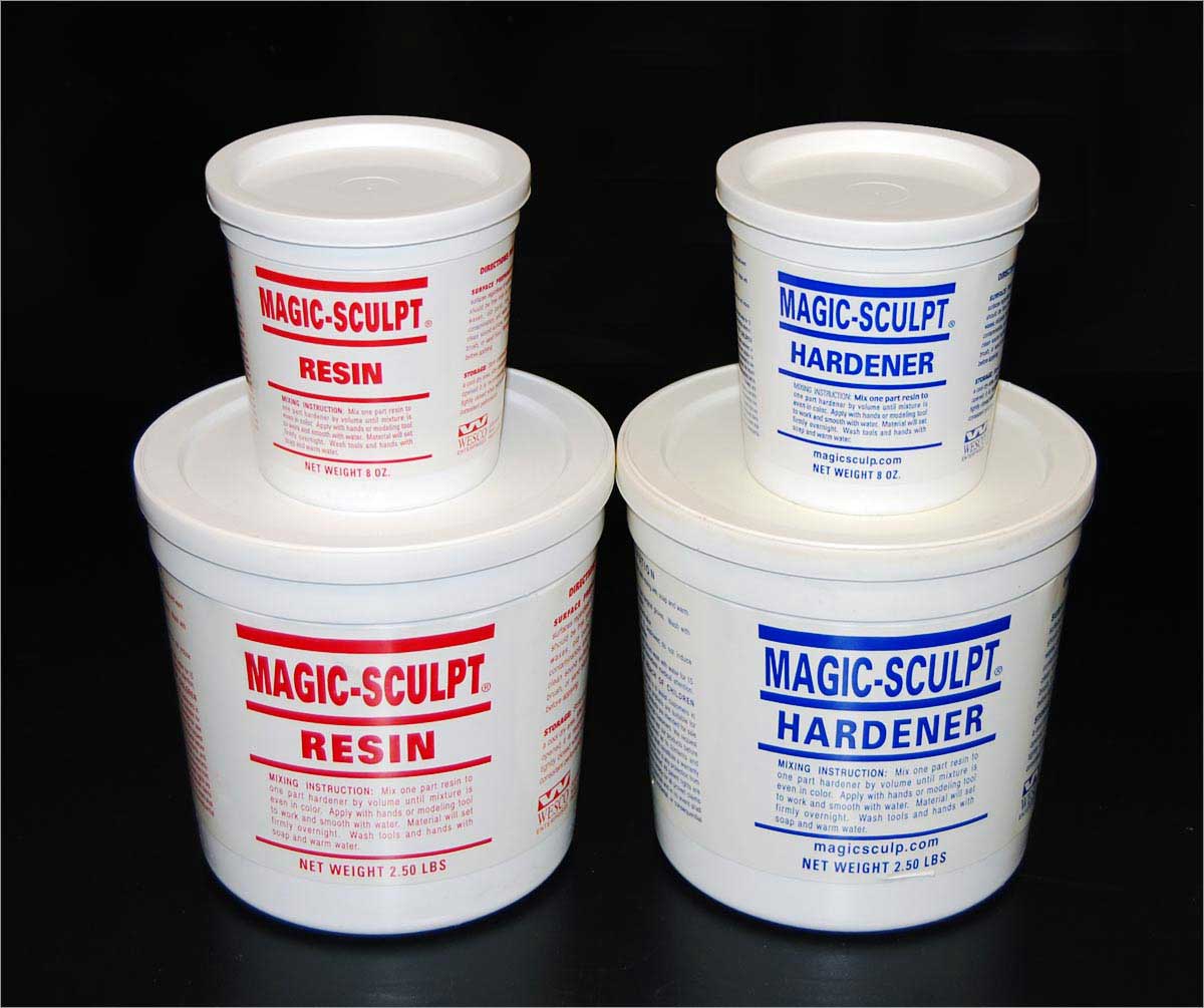 Magic-Sculpt Resin and Hardener