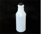32-oz Carafe Bottle with Cap HDPE 28-400