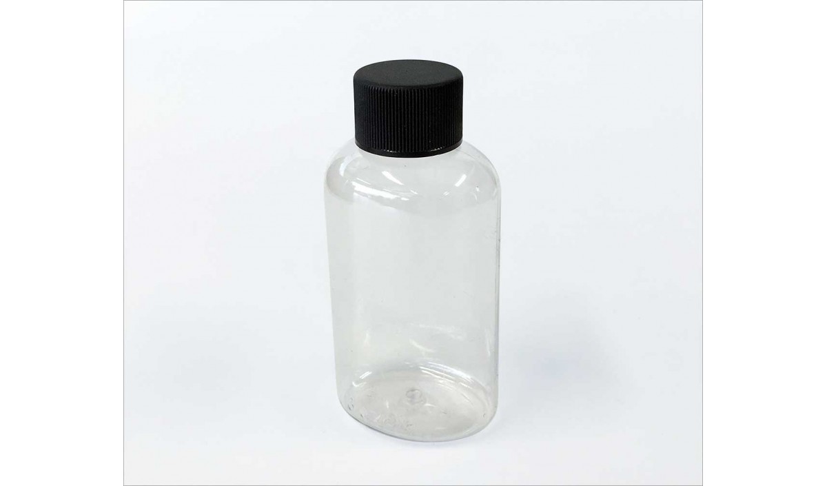 Airline Travel Bottle Clear PET 3 oz. 24410 TAP Plastics