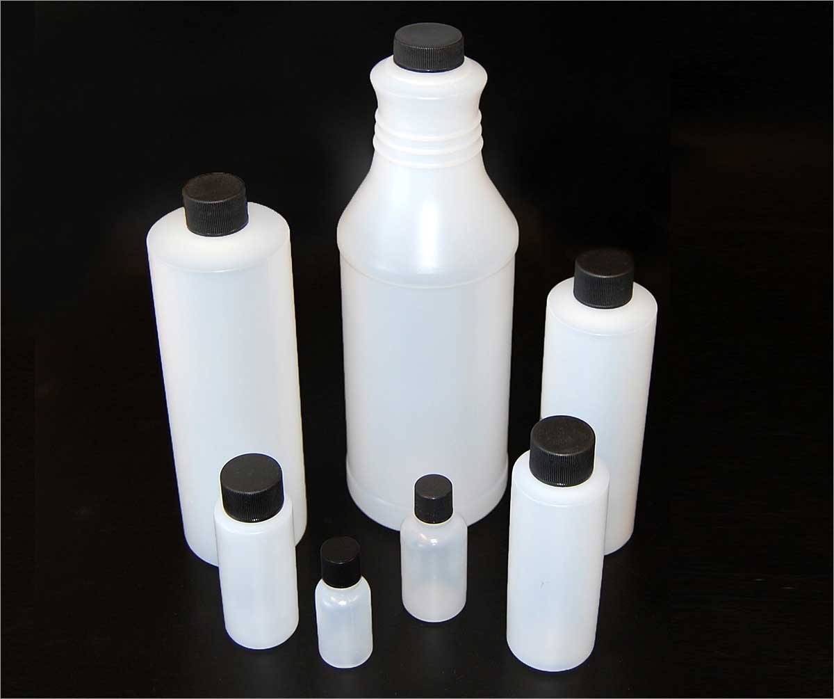 Plastic Bottles with Plastic Caps