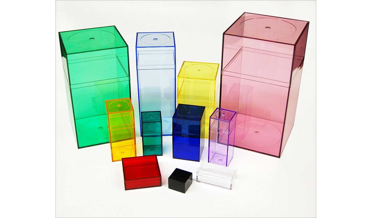 Colored Plastic Boxes : TAP Plastics