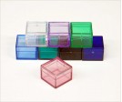 Colored Plastic Box M511 (10 ct)