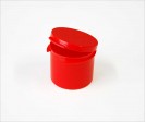 Hinged Containers 1 oz Red (10 ct)