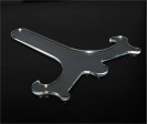 Laser Cut Plate Holder Un-Bent