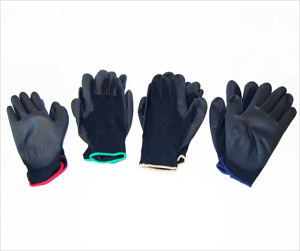 Polyurethane Coated Gloves (1 Pair)