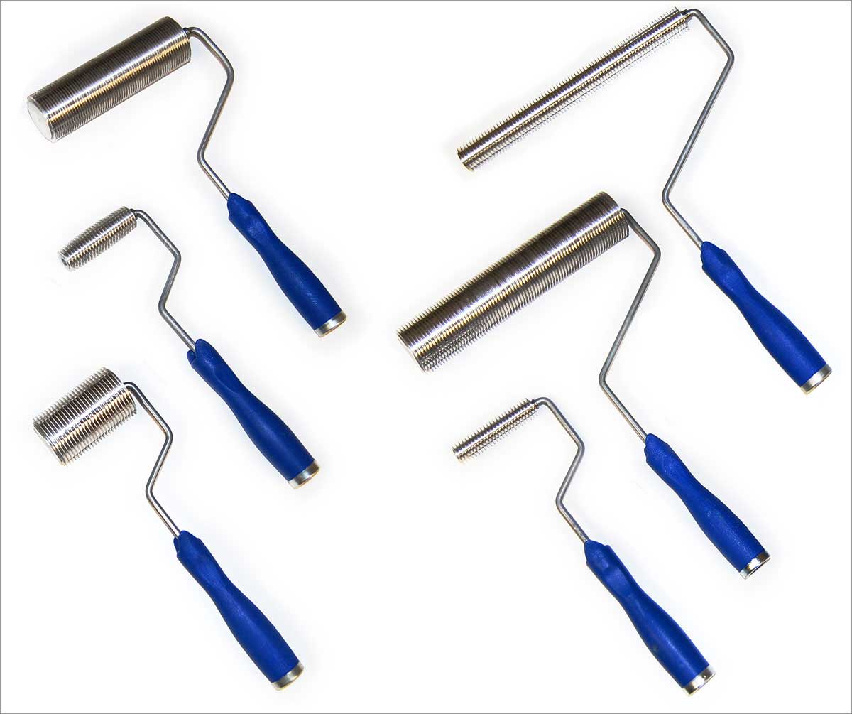 Aluminum Quick Release Fiberglass Rollers