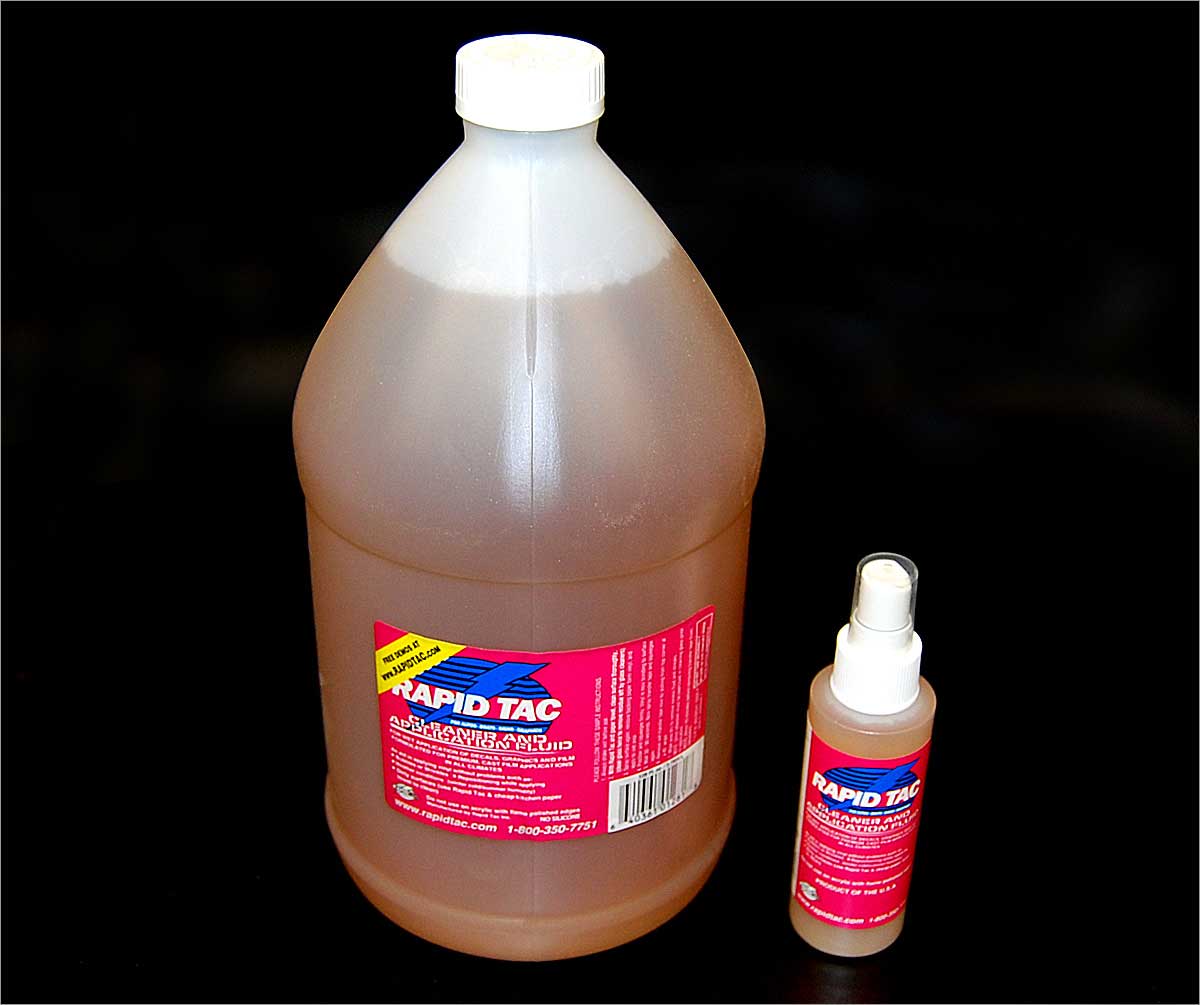 Rapid Tac Decal and Vinyl Application Fluid