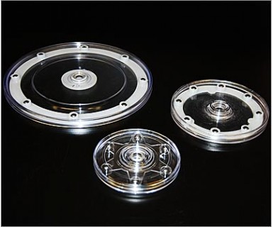 Plastic Revolving Display Bases - Lazy Susan Turntable