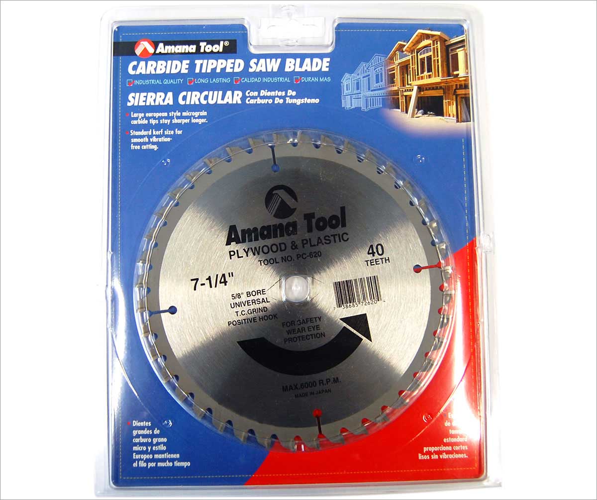 Saw Blades for Table Saws and Circular Saws