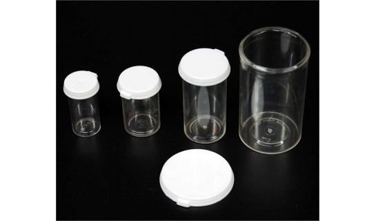 Plastic Vials - Polystyrene Clear