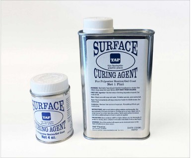 curing agent surface tap