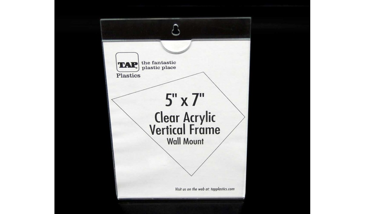 Clear Acrylic Hanging Frame TAP Plastics
