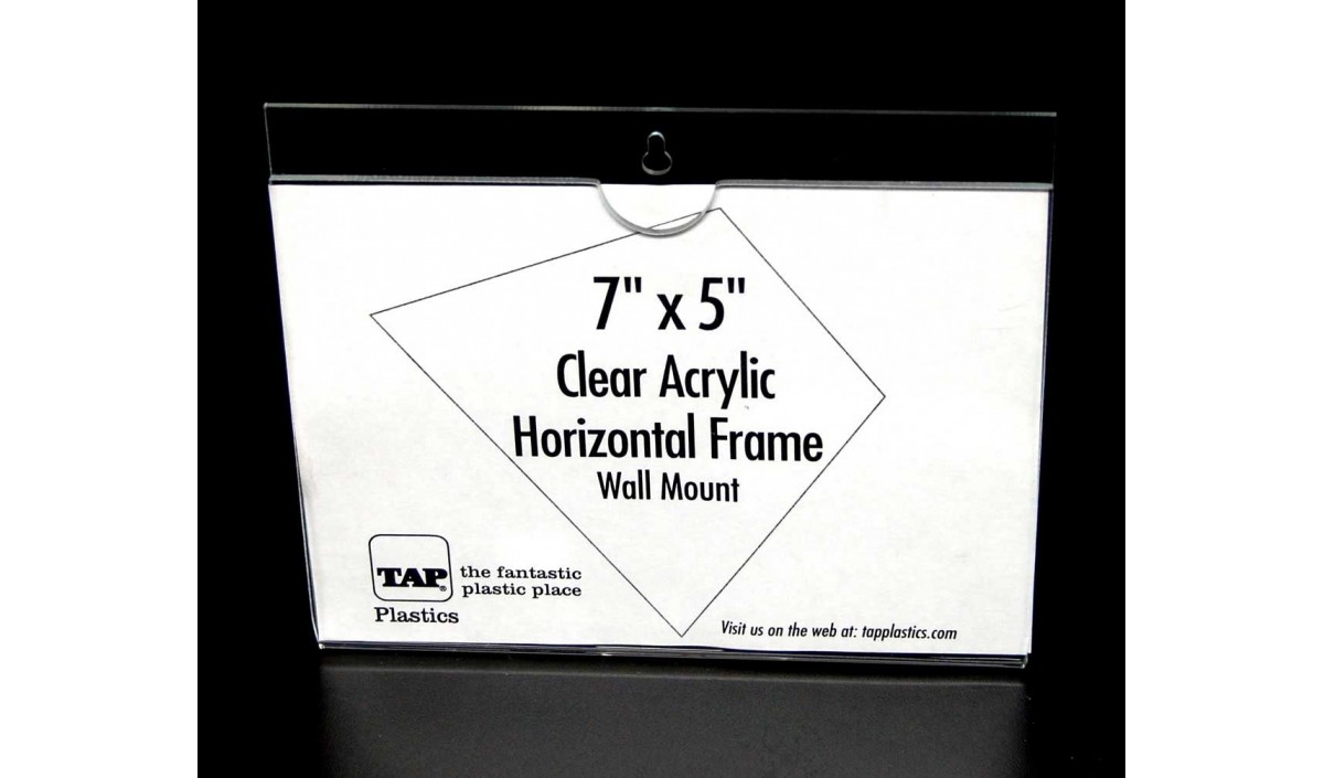 Clear Acrylic Hanging Frame TAP Plastics