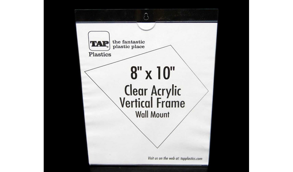 Clear Acrylic Hanging Frame TAP Plastics
