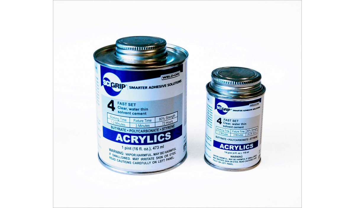 SCIGRIP WeldOn 4 Cement TAP Plastics